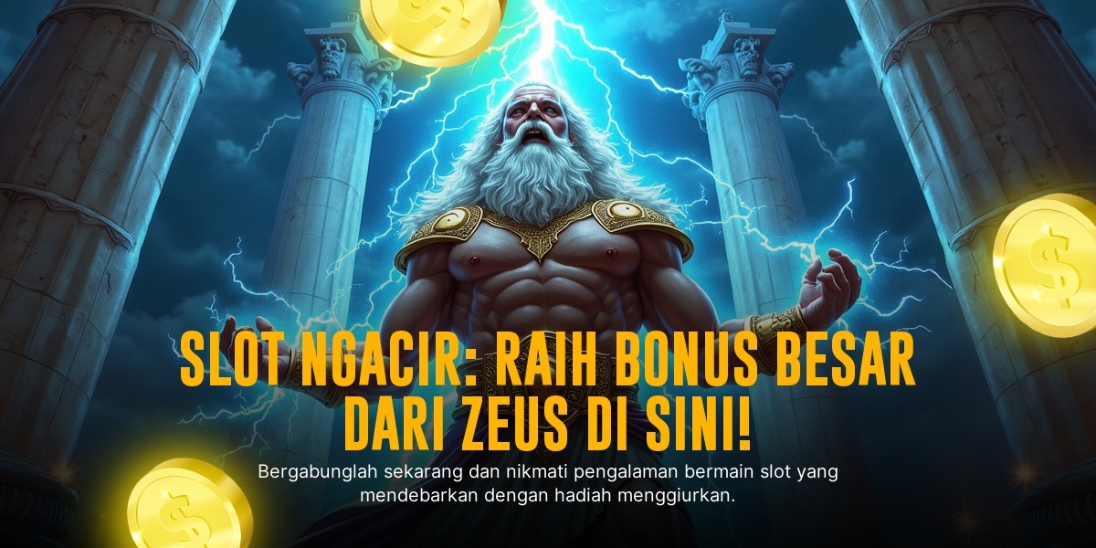 Raih Jackpot Melimpah dengan Slot Zeus Thunderkick!